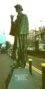 Sherlock statue