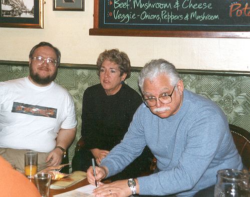 Graeme Thomas with Sharon and Bob Lieblich